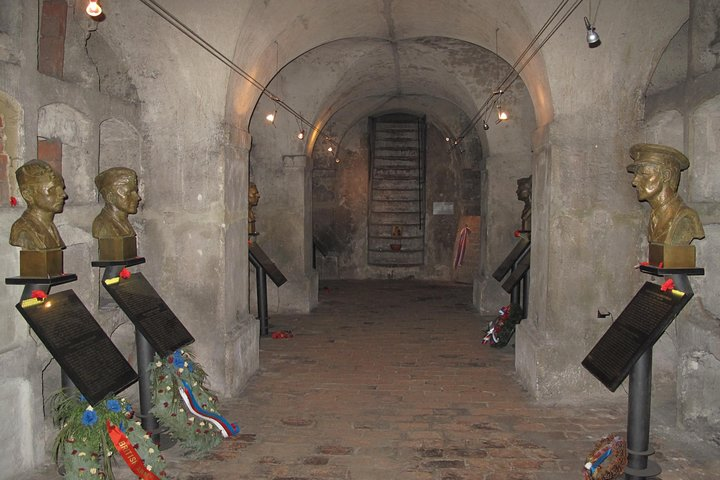 Crypt under the church 